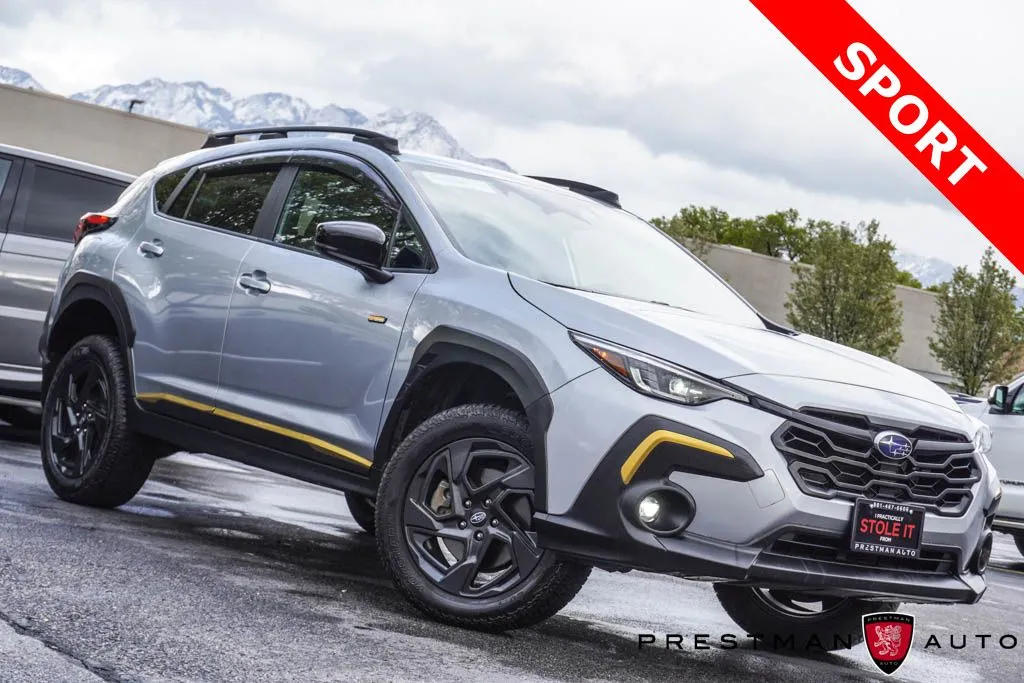 Silver 2024 Subaru Crosstrek Sport for sale in Salt Lake City, UT