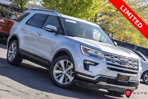 Silver 2018 Ford Explorer Limited for sale in Salt Lake City, UT