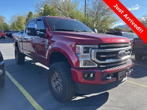 Red 2022 Ford F-350SD Platinum for sale in Salt Lake City, UT
