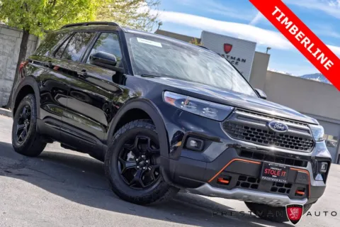 Black 2024 Ford Explorer Timberline for sale in Salt Lake City, UT