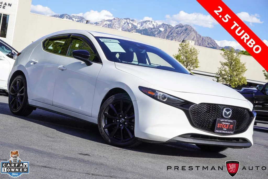 White 2021 Mazda Mazda3 2.5 Turbo for sale in Salt Lake City, UT