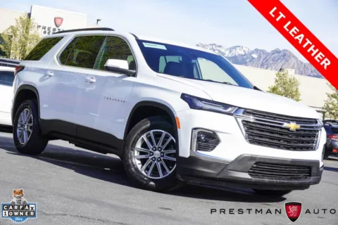 White 2023 Chevrolet Traverse LT Leather for sale in Salt Lake City, UT