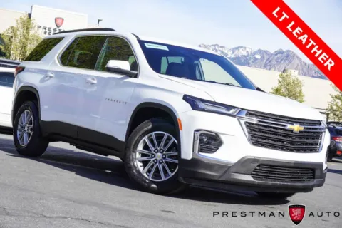 White 2023 Chevrolet Traverse LT Leather for sale in Salt Lake City, UT