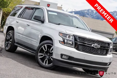 Silver 2018 Chevrolet Tahoe Premier for sale in Salt Lake City, UT