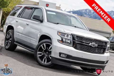 Silver 2018 Chevrolet Tahoe Premier for sale in Salt Lake City, UT