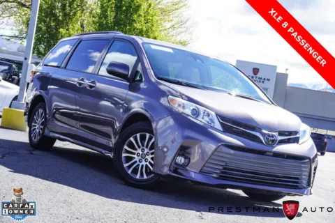 Gray 2019 Toyota Sienna XLE for sale in Salt Lake City, UT