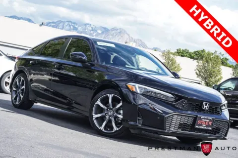 Black 2025 Honda Civic Hybrid Sport Touring for sale in Salt Lake City, UT