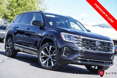 Black 2024 Volkswagen Atlas 2.0T SEL Premium R-Line for sale in Salt Lake City, UT