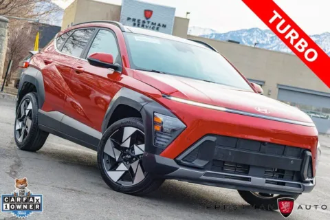 Red 2025 Hyundai Kona Limited for sale in Salt Lake City, UT