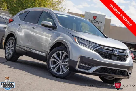 Silver 2022 Honda CR-V Hybrid Touring for sale in Salt Lake City, UT
