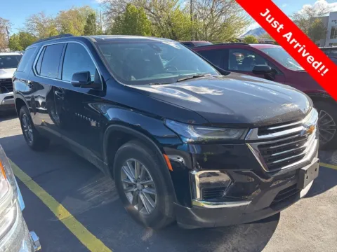 Black 2023 Chevrolet Traverse LT for sale in Salt Lake City, UT