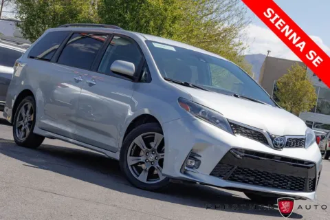 Silver 2020 Toyota Sienna SE for sale in Salt Lake City, UT