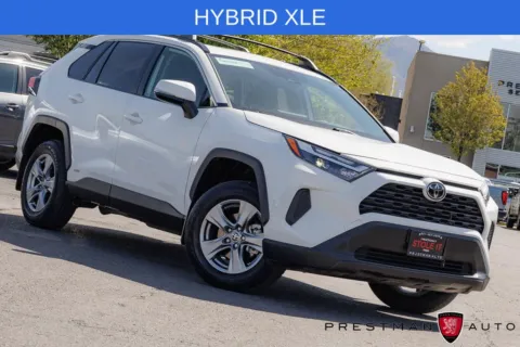 White 2025 Toyota RAV4 Hybrid XLE for sale in Salt Lake City, UT