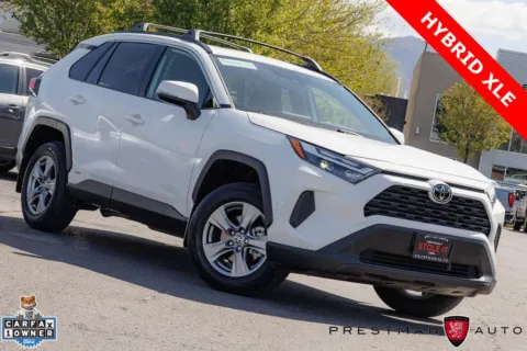 White 2025 Toyota RAV4 Hybrid XLE for sale in Salt Lake City, UT