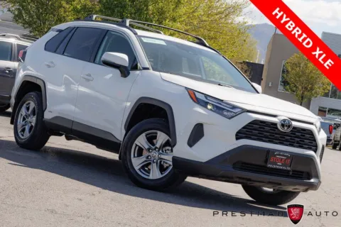 White 2025 Toyota RAV4 Hybrid XLE for sale in Salt Lake City, UT