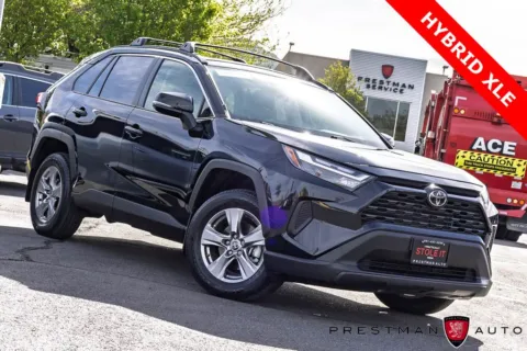 Black 2025 Toyota RAV4 Hybrid XLE for sale in Salt Lake City, UT