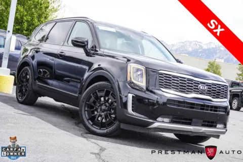 Black 2021 Kia Telluride SX for sale in Salt Lake City, UT