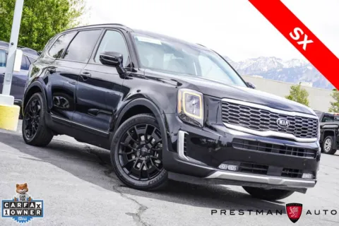 Black 2021 Kia Telluride SX for sale in Salt Lake City, UT