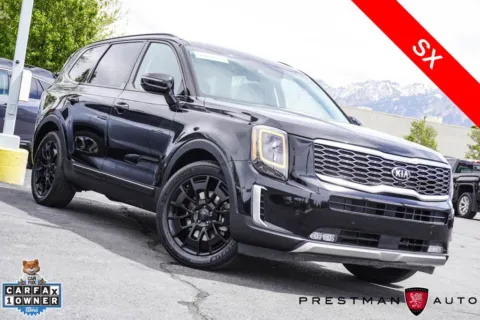 Black 2021 Kia Telluride SX for sale in Salt Lake City, UT