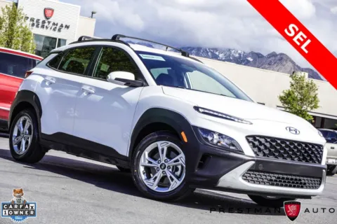 White 2023 Hyundai Kona SEL for sale in Salt Lake City, UT