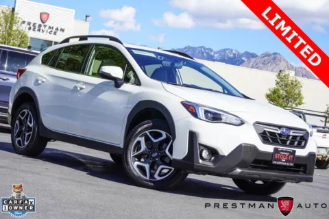 White 2020 Subaru Crosstrek Limited for sale in Salt Lake City, UT