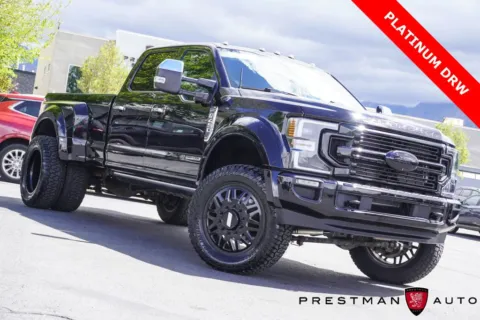 Black 2020 Ford F-450SD Platinum for sale in Salt Lake City, UT