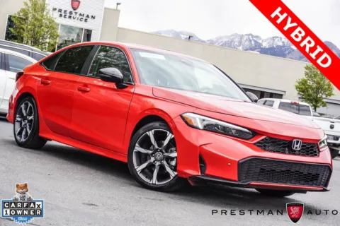 Red 2025 Honda Civic Hybrid Sport Touring for sale in Salt Lake City, UT