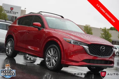 Red 2025 Mazda CX-5 2.5 Turbo Signature for sale in Salt Lake City, UT
