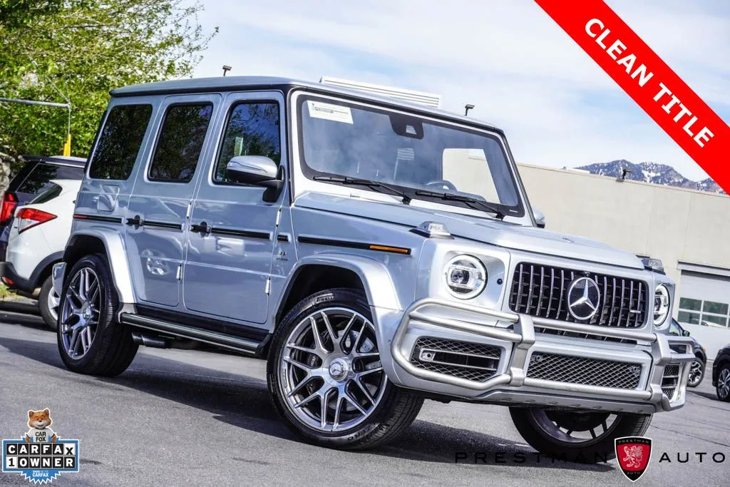 Silver 2021 Mercedes-Benz G-Class G 63 AMG for sale in Salt Lake City, UT
