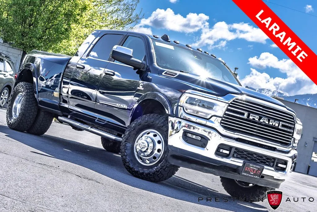 Blue 2022 Ram 3500 Laramie for sale in Salt Lake City, UT