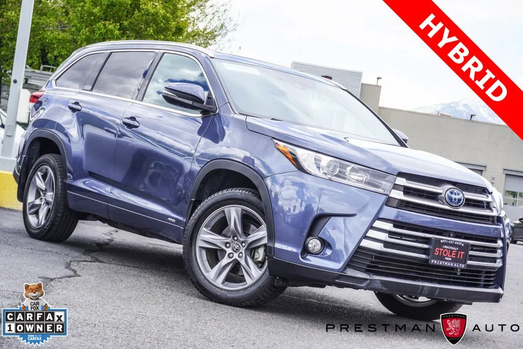 2018 Toyota Highlander Hybrid Limited Platinum for sale in Salt Lake City, UT