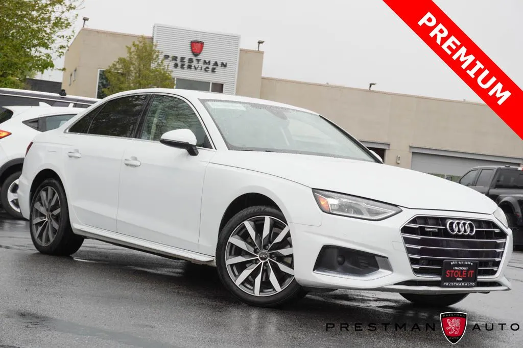 White 2021 Audi A4 40 Premium for sale in Salt Lake City, UT