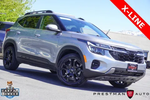 Gray 2024 Kia Seltos X-Line for sale in Salt Lake City, UT