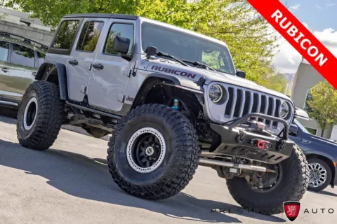 Silver 2018 Jeep Wrangler Unlimited Rubicon for sale in Salt Lake City, UT