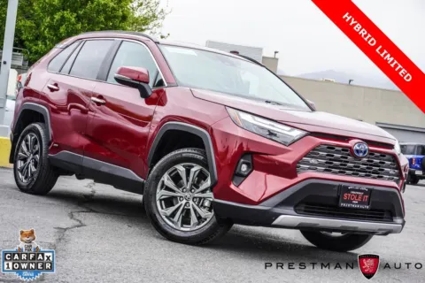 Red 2024 Toyota RAV4 Hybrid Limited for sale in Salt Lake City, UT