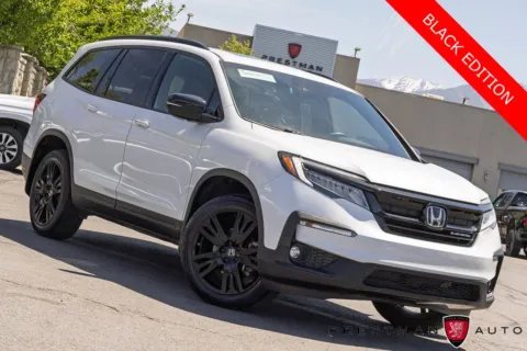 White 2021 Honda Pilot Black Edition for sale in Salt Lake City, UT