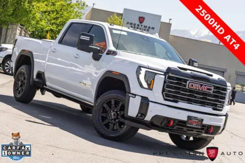 White 2025 GMC Sierra 2500HD AT4 for sale in Salt Lake City, UT