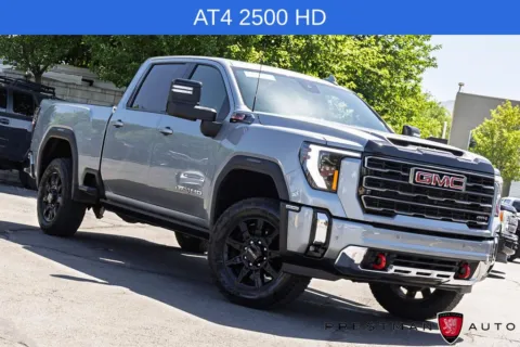 Gray 2025 GMC Sierra 2500HD AT4 for sale in Salt Lake City, UT