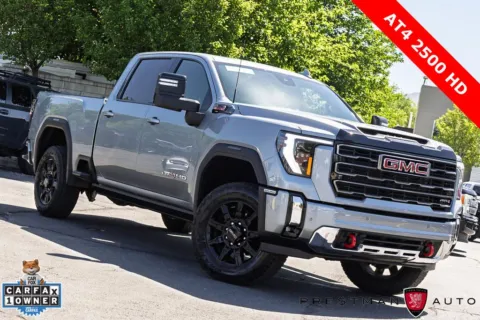 Gray 2025 GMC Sierra 2500HD AT4 for sale in Salt Lake City, UT