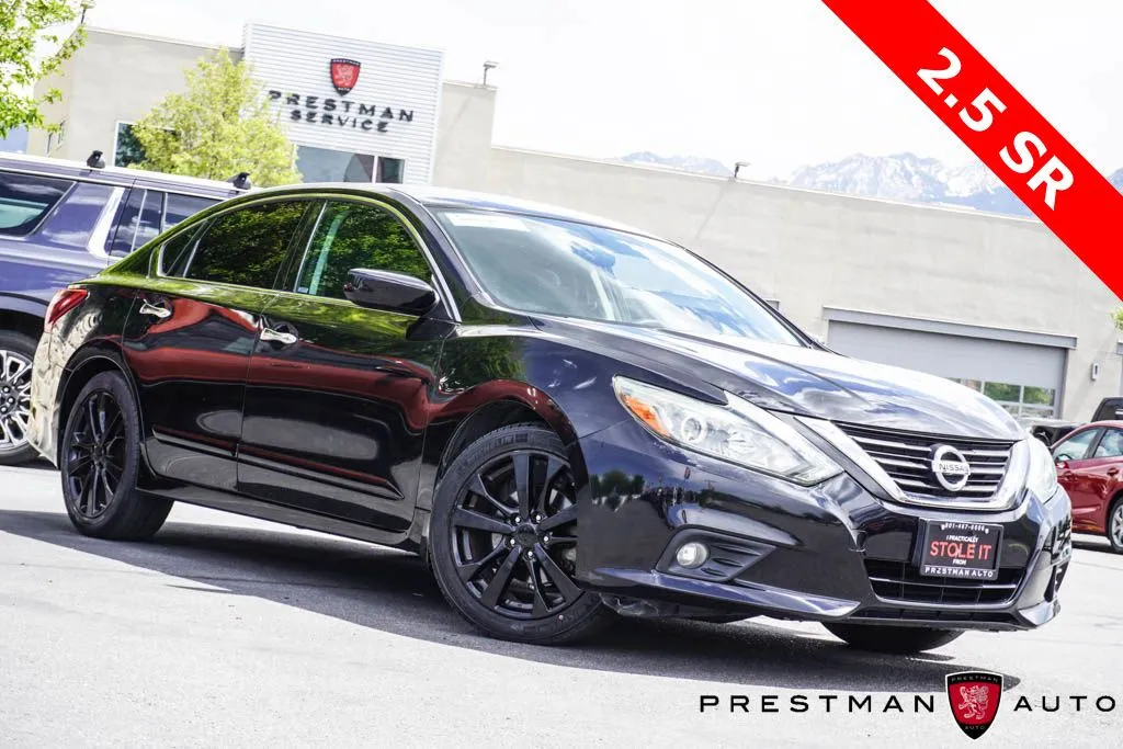 Black 2017 Nissan Altima 2.5 SR for sale in Salt Lake City, UT