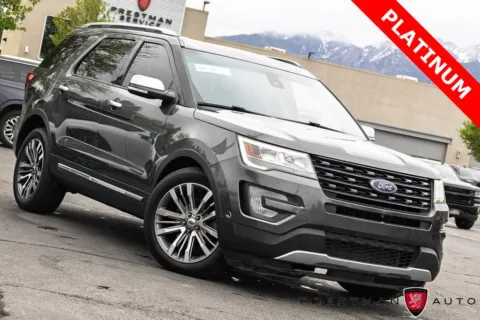 Gray 2017 Ford Explorer Platinum for sale in Salt Lake City, UT
