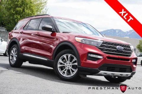 Red 2023 Ford Explorer XLT for sale in Salt Lake City, UT