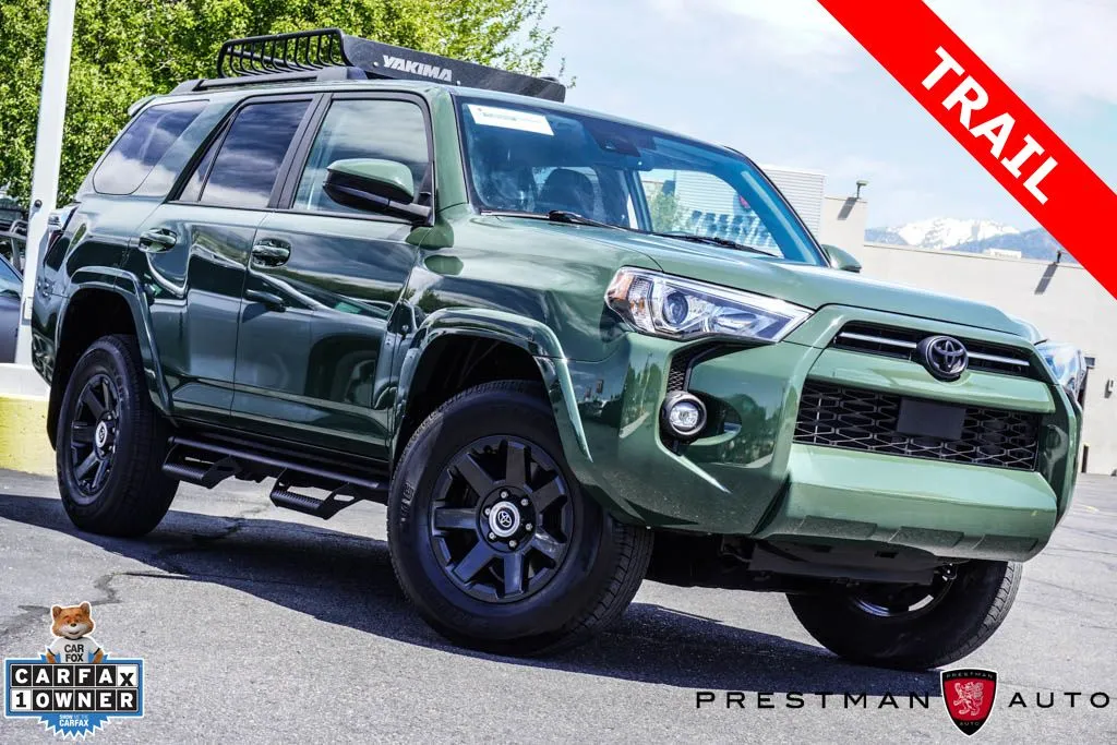 Green 2022 Toyota 4Runner Trail for sale in Salt Lake City, UT
