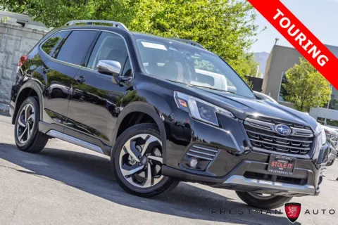 Black 2024 Subaru Forester Touring for sale in Salt Lake City, UT