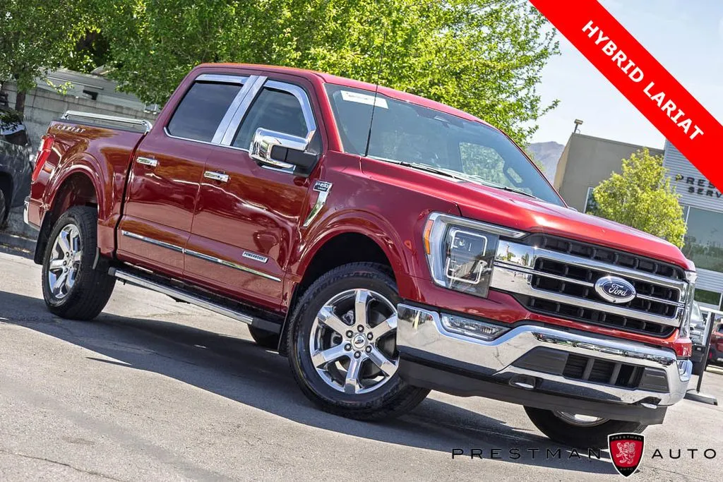 Red 2021 Ford F-150 Lariat for sale in Salt Lake City, UT