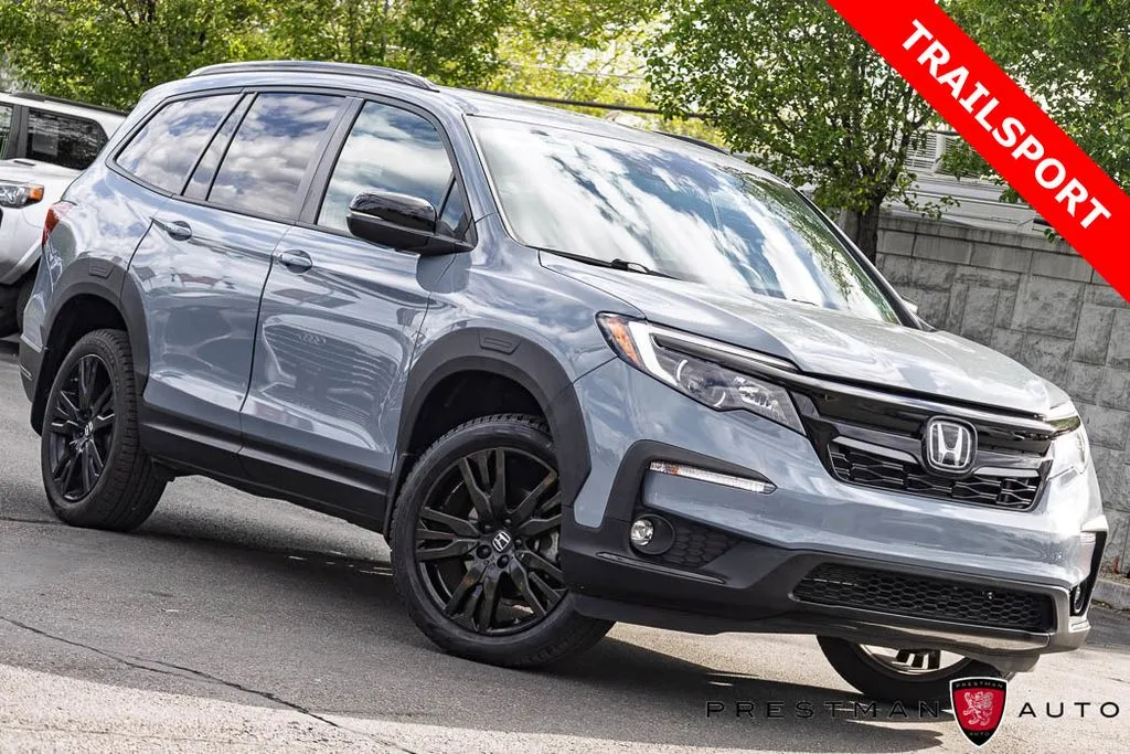 Gray 2022 Honda Pilot TrailSport for sale in Salt Lake City, UT