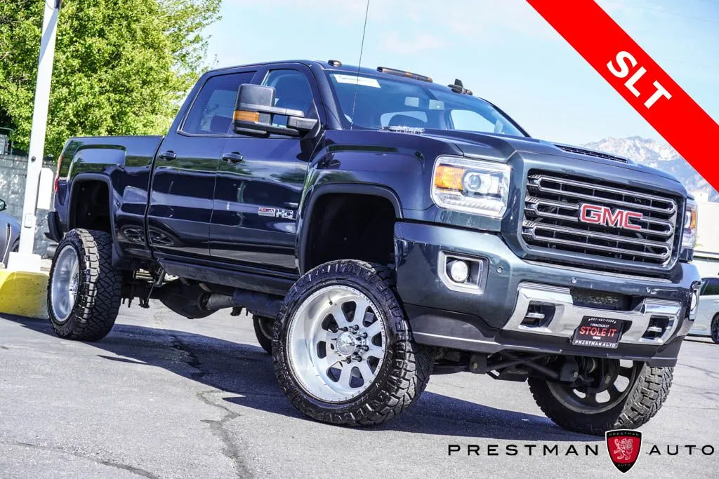 Gray 2018 GMC Sierra 2500HD SLT for sale in Salt Lake City, UT