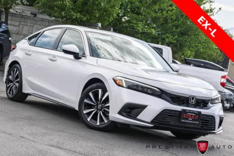 White 2024 Honda Civic EX-L for sale in Salt Lake City, UT