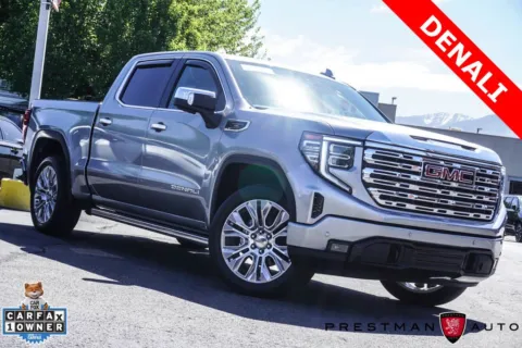 Gray 2023 GMC Sierra 1500 Denali for sale in Salt Lake City, UT