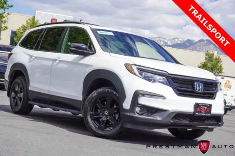 White 2022 Honda Pilot TrailSport for sale in Salt Lake City, UT